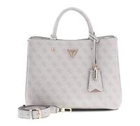 GUESS bolso de hombro Meridian II Girlfriend Satchel Bag Bone Logo beige