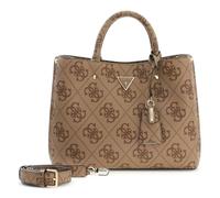 GUESS bolso de hombro Meridian II Girlfriend Satchel Latte Logo marrón