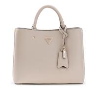 GUESS bolso de hombro Meridian II Girlfriend Satchel Light Taupe marrón topo