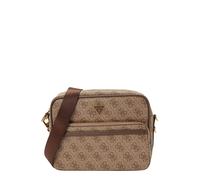 Guess Bolso bandolera Milano doble cremallera 25 cm marrón