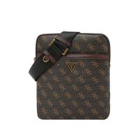 GUESS Vezzola Smart Crossbody Flat Bag Brown/Ochre