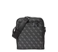 GUESS Bolso de hombro 'MILANO CROSSBODY POCKET M' gris / negro / plata One Size gris / negro / plata