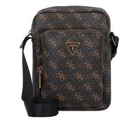 GUESS Bolso de hombro 'MILANO XBODY W FRONT POCKET' marrón oscuro / oro One Size marrón oscuro / oro