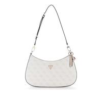 GUESS bolso de hombro Noelle II Top Zipper Shoulder Bag Bone Logo crema