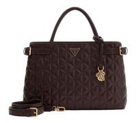 GUESS bolso de hombro Paisleigh Girlfriend Satchel Espresso marrón oscuro
