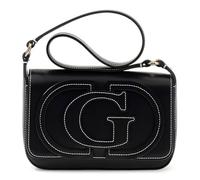 GUESS bolso de hombro Ruby Flap Shoulder Bag Black negro