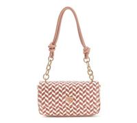 GUESS bolso de hombro Tessi Flap Shoulder Bag Coral Pink Multi