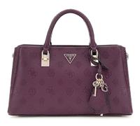 GUESS bolso de hombro Tisha Girlfriend Satchel Wine Logo burdeos