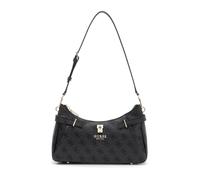 GUESS bolso de hombro Yesba Shoulder Bag Coal Logo gris oscuro