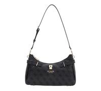 GUESS bolso de hombro Yesba Shoulder Bag Coal Logo gris oscuro