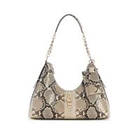 GUESS bolso de hombro Yvonne Logo Hobo Bag Natural gris