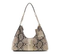GUESS bolso de hombro Yvonne Logo Hobo Bag Natural gris