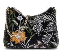 GUESS bolso de hombro Zalina Top Zip Shoulder Bag Black Multi negro