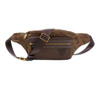 GUESS Bolso de la Correa Berlin Bumbag Coffee marrón