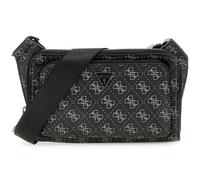 GUESS bolso de la correa Milano Flat Bumbag Dark Black