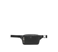 GUESS Bolso de la Correa Torino Bumbag Squared Black Negro