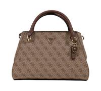 Guess- Bolso de lujo estructurado con detalles dorados- Bags- Mujer- Marrón- ONE SIZE- Bolso de lujo estructurado con detalles dorados