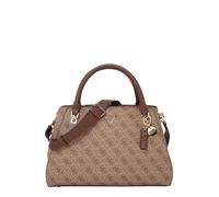 GUESS Bolso de mano 'NOELLE II LUXURY SATCHEL' marrón / capuchino One Size marrón / capuchino