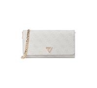 GUESS Bolso de noche 'ANADELA 3' beige / blanco One Size beige / blanco