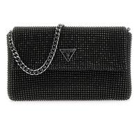GUESS bolso de noche Zalina Mini Flap Clutch Black