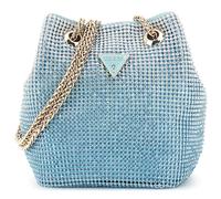 GUESS bolso de noche Zalina Mini Pouch Powder Blue