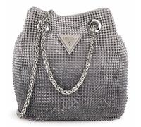 GUESS bolso de noche Zalina Mini Pouch Silver