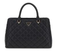 GUESS bolso Eco Carly Girlfriend Satchel Black