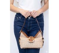 GUESS - Bolso Guess Camden Mini Shoulder Bag en color cuero TU