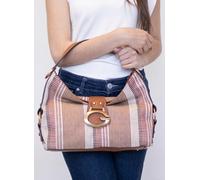 GUESS - Bolso Guess Camden Shoulder Bag en color cuero TU