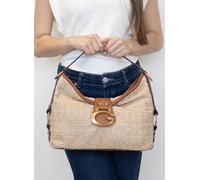 GUESS - Bolso Guess Camden Shoulder Bag en color cuero TU