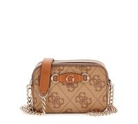 GUESS Bolsa para cámara Izzy para mujer, Logotipo de latte, One Size, Bolsa para cámara Izzy