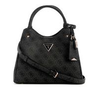 GUESS bolso bandolera Meridian II Girlfriend Carryall Coal Logo gris oscuro