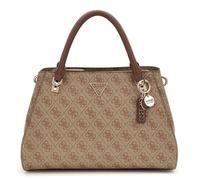 GUESS bolso Noelle II Luxury Satchel Latte Logo / Brown