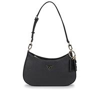 Guess Noelle Bolso de hombro negro, imitación de cuero, mujer
