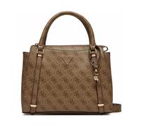 Guess - Bolso Satchel Eco Erica Logo Peony - Bags - Mujer - Marrón - ONE SIZE -