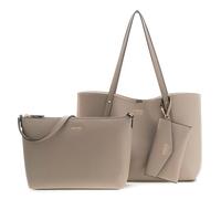 GUESS bolso shopper Brenton Tote Dark Taupe marrón topo