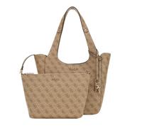 GUESS Calista 2 in 1 Tote Latte Logo