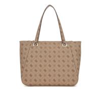 GUESS bolso shopper con compartimento para portátil Calebra Tote Bag Latte Logo marrón claro