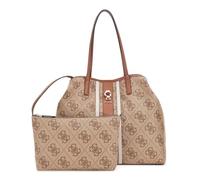 GUESS bolso shopper Erenia 2 in 1 Tote Latte Logo marrón claro