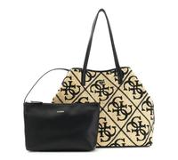 GUESS bolso shopper Kirsten 2 in 1 Tote Natural/Black multicolor