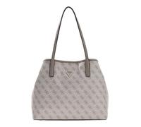 GUESS bolso shopper Victtoria 2 in 1 Tote Dark Taupe Logo marrón topo