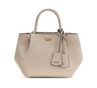 Guess - Bolso Tote de Cuero Beige con Logo de Metal - Bags - Mujer - Beige - ONE SIZE -