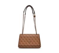 GUESS Noelle Girlfriend Satchel Latte Logo/Brown