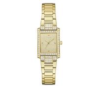 Guess Bonnet GW0995L2 - Reloj de Pulsera analógico para Mujer, Cuarzo, Acero Inoxidable, 23 mm, Correa de Acero Inoxidable, Color Dorado, 3 Bares, Color de la Esfera: champán