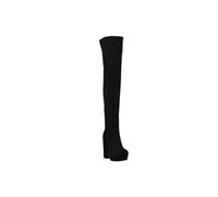 GUESS Botas Cristy por encima de la rodilla para mujer, Negro 001, 39 EU