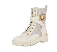 GUESS Botas de combate Orana para mujer, Dove 150, 39 EU