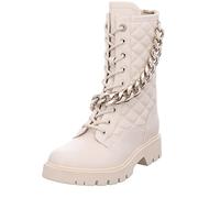 GUESS - Botas de motorista para mujer, beige, 41 EU