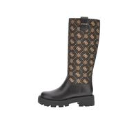 GUESS Botas de mujer de poliéster FLFYNNFAL11, marrón oscuro, 40 EU