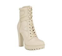 GUESS Tanisa, Botas Cortas al Tobillo Mujer, Crema 150, 39 EU