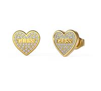 GUESS Boucles d'oreilles JUBE02173JWYG, Acier allié, Kristall